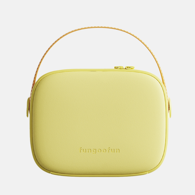 Cosmetic bag with mirror